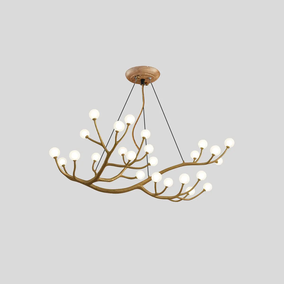 Antizer Arvore Branch Glass Chandelier for Dining Room