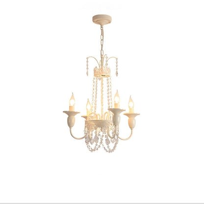 Antizer French Candle Crystal Chandelier