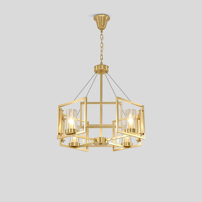 Antizer Modern Luxury All Copper Chandelier