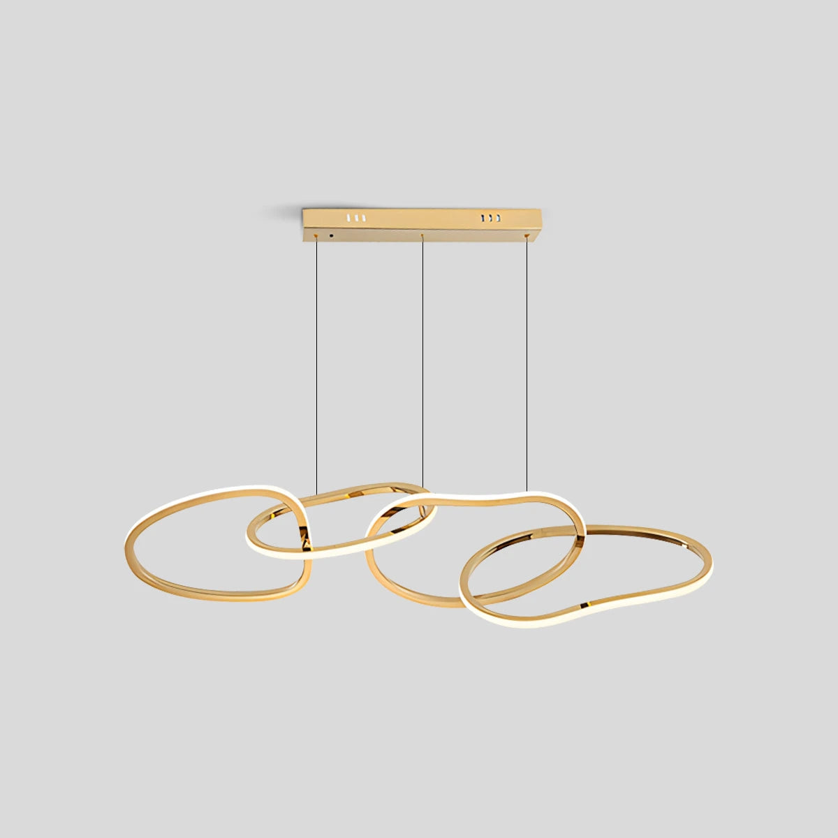 Antizer Modern Minimalist Ring Chandelier