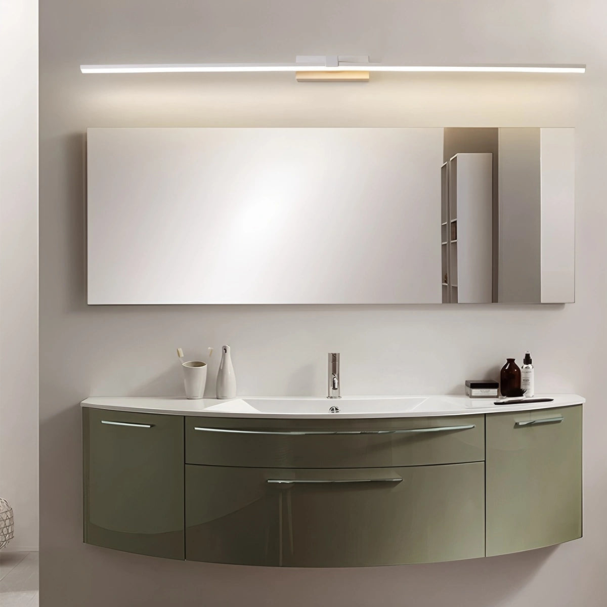 Antizer Linear Vanity Bathroom Wall Sconce For Mirror