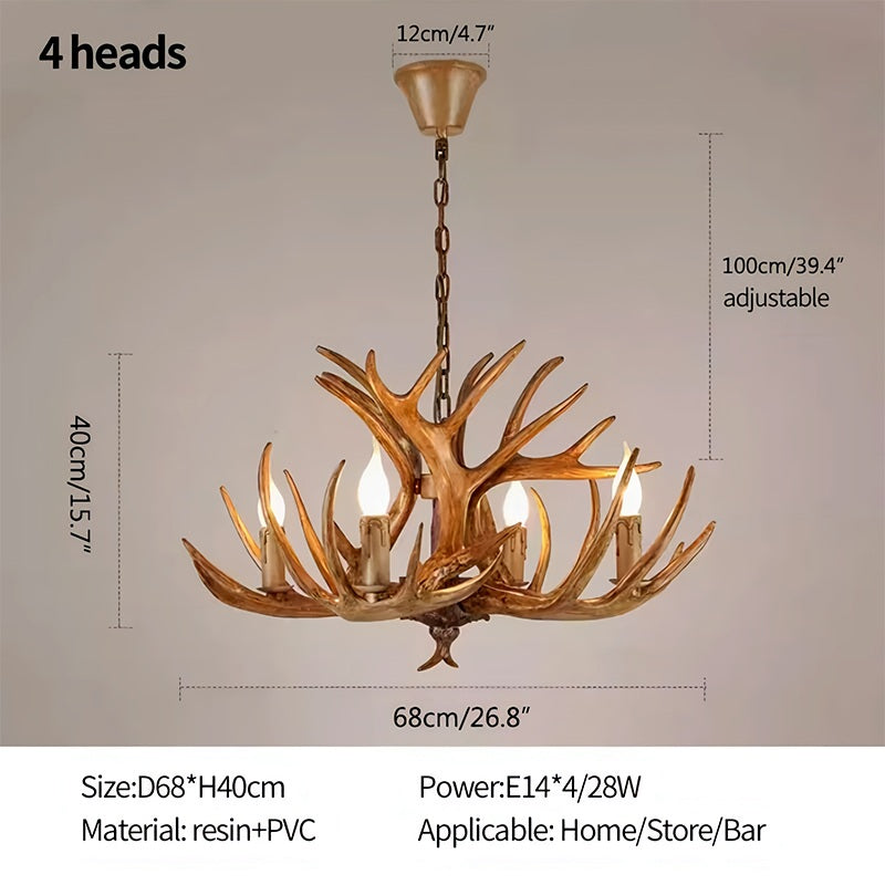 Antler Shape Chandelier