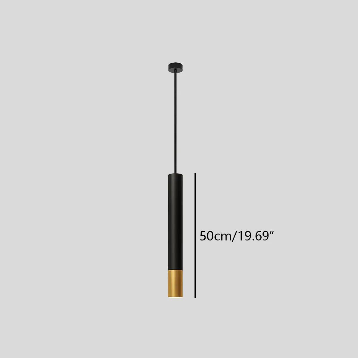 Antizer Stark Long Tube Pendant Light for Bedroom