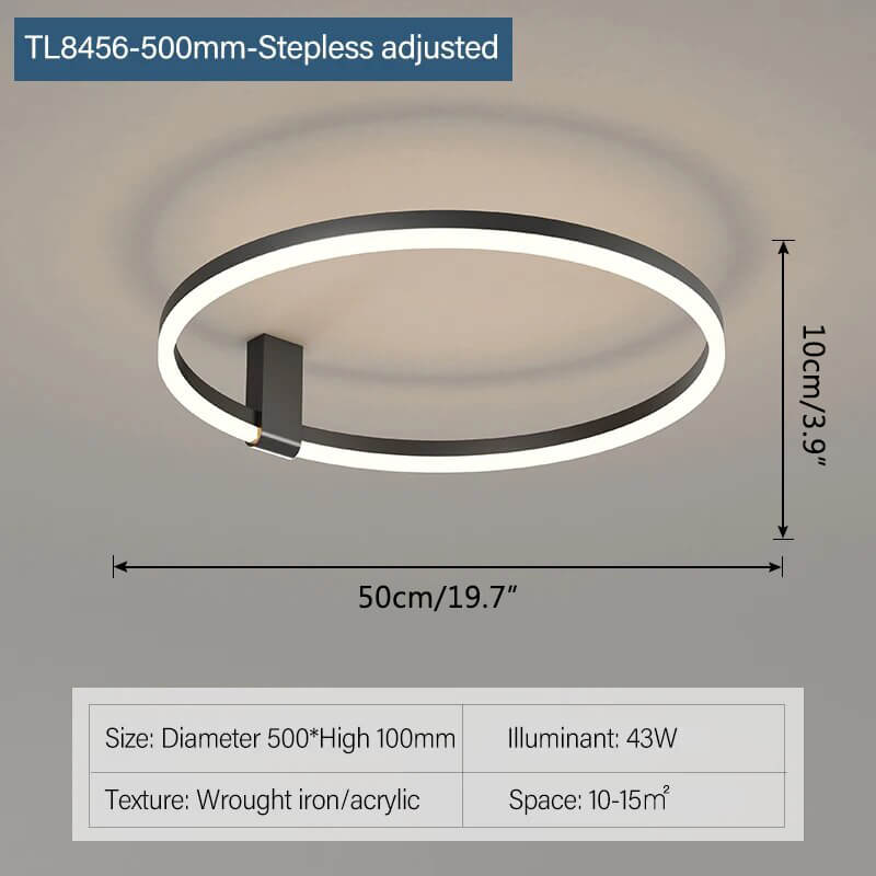 Antizer Nordic Creative Round Ceiling Light