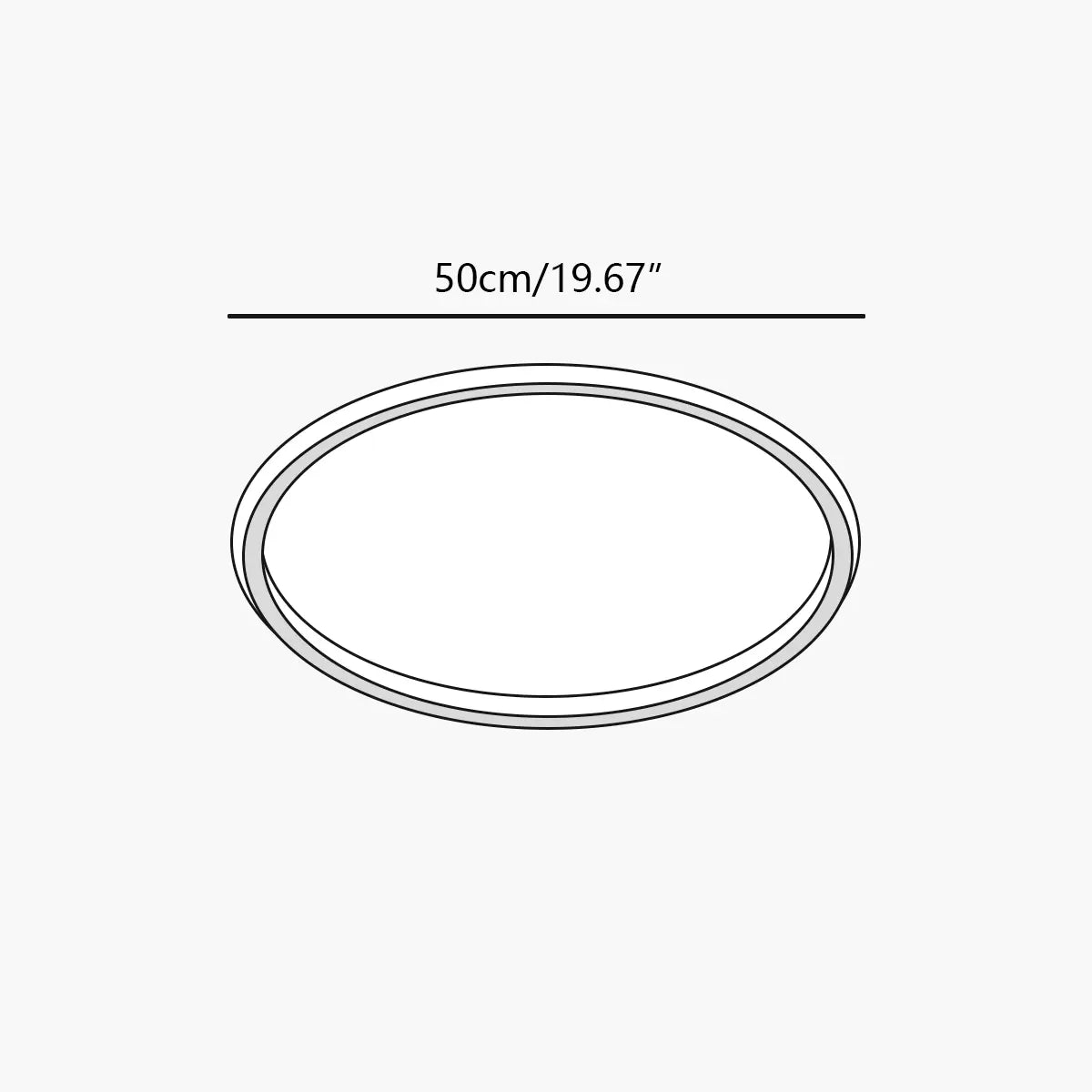 Antizer Nordic Circular Simple LED Ceiling Light