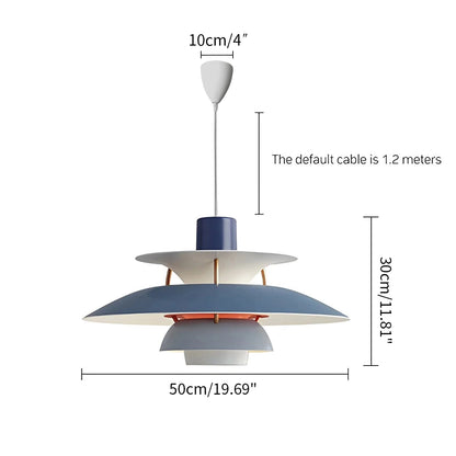 Antizer Modern Nordic Style Multi-layer Hanging Pendant Lamp