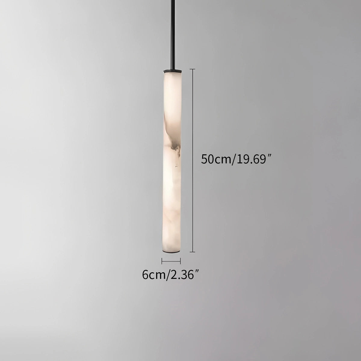 Antizer Modern Minimalist Spanish Alabaster Pendant Light