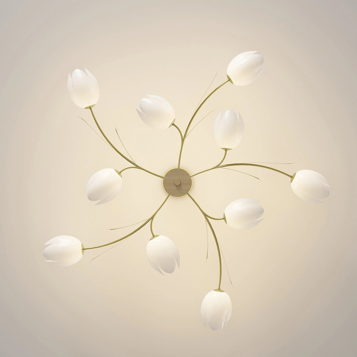 Magnolia Bud Living Room Chandelier