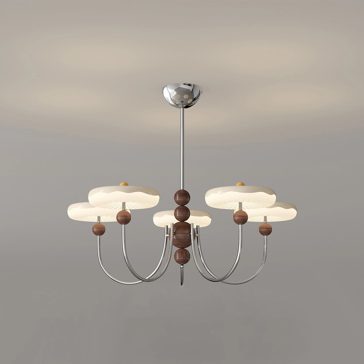 Antizer French Retro UFO Chandelier for Living Room