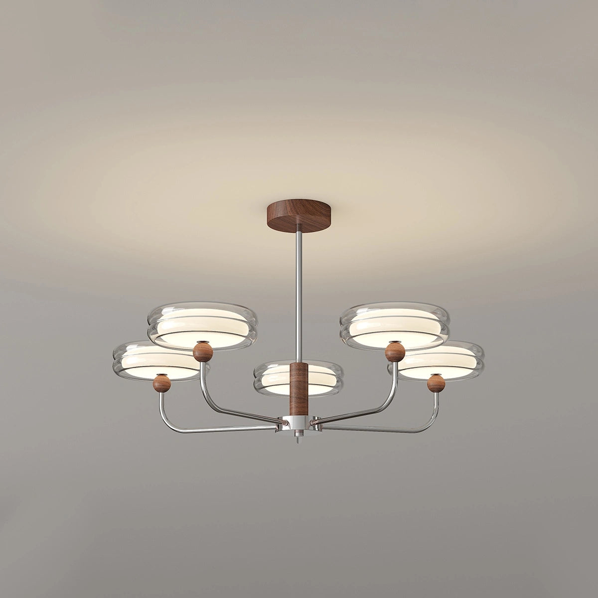 Antizer American Retro Maillard Bauhaus Chandelier