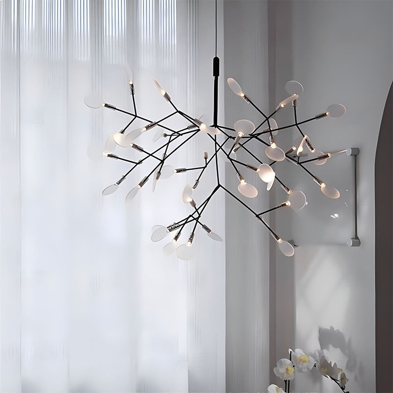 Black Firefly LED Chandelier