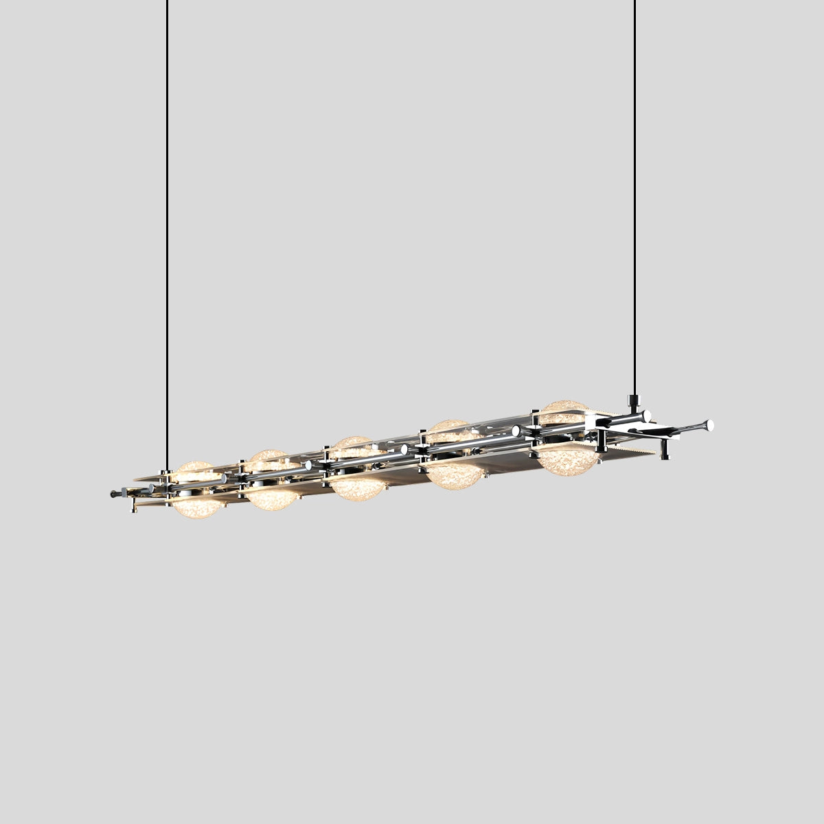 Antizer Italian Light Luxury Long Planetary Pendant Light