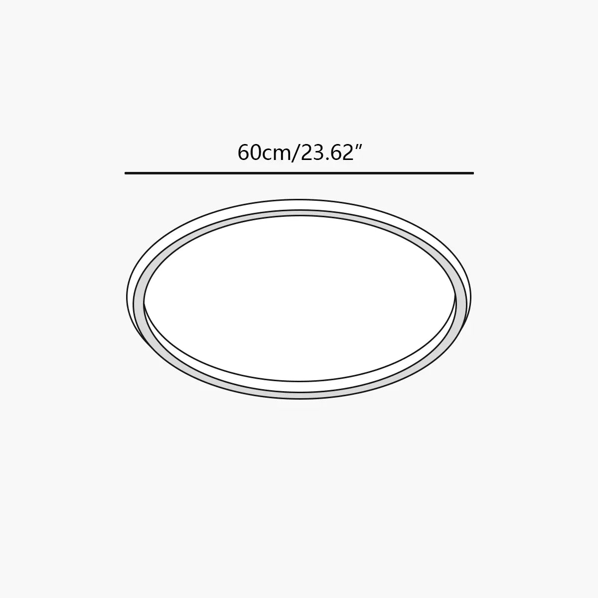 Antizer Nordic Circular Simple LED Ceiling Light