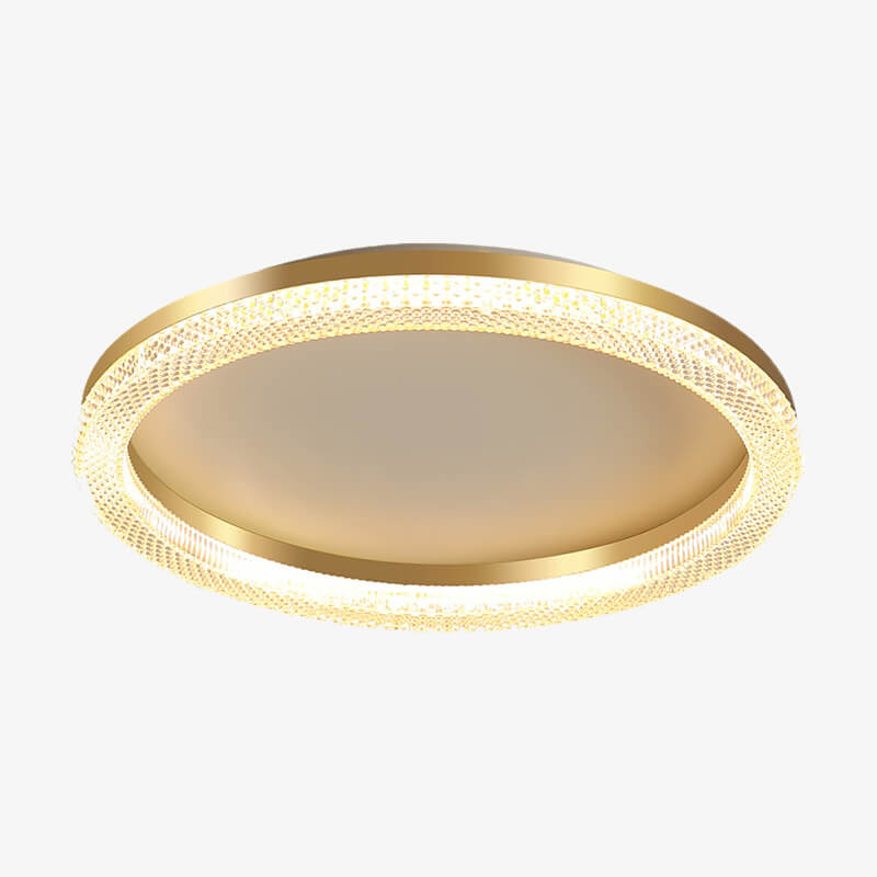 Antizer Light Luxury Circular Crystal Ceiling Light