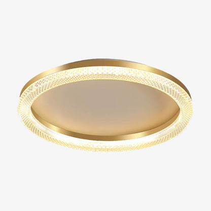 Antizer Light Luxury Circular Crystal Ceiling Light