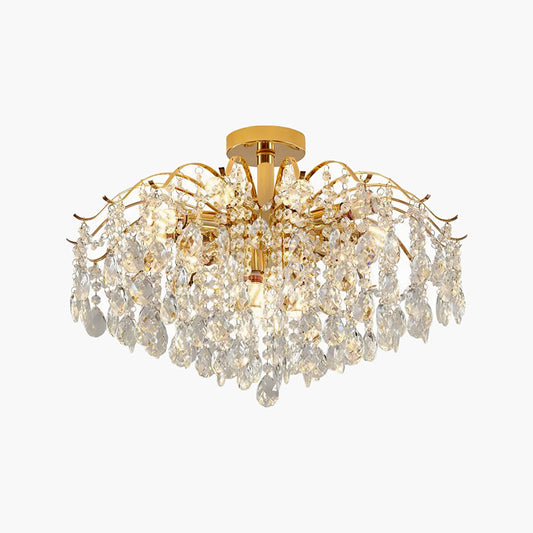 Antizer French Retro Crystal Chandelier