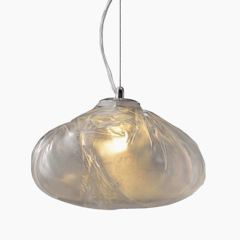 Antizer Light Luxury Cloud Shape Glass Pendant Light