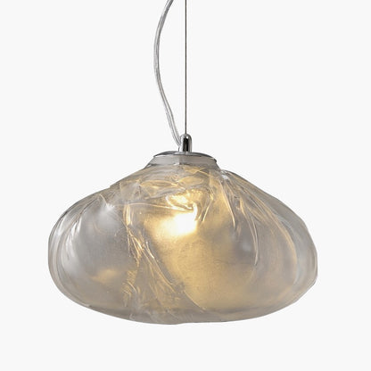 Antizer Light Luxury Cloud Shape Glass Pendant Light