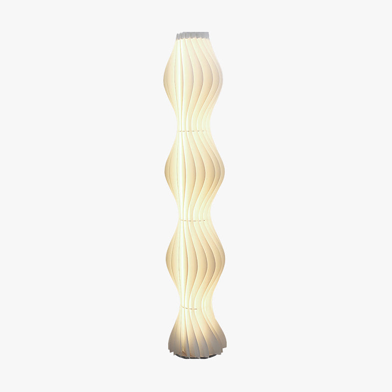 Wave Column Floor Lamp