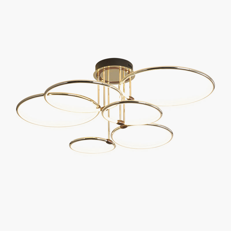 Metal Circular Chandelier