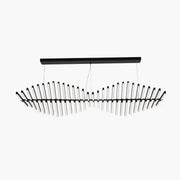 Antizer Linear Fish Bone Modeling Chandelier