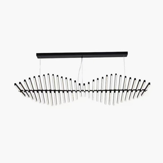 Antizer Linear Fish Bone Modeling Chandelier