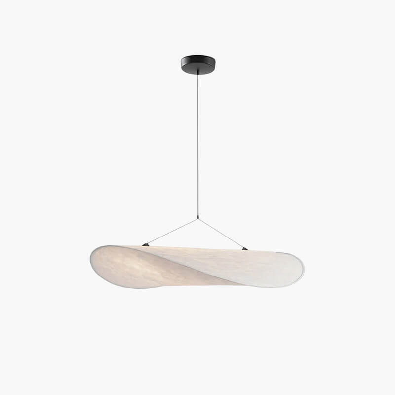 Zen Art Cloud Shape Silk Pendant Light