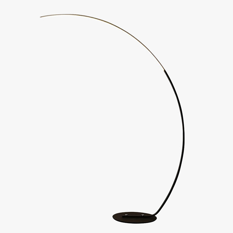 Crescent Arc LED Floor Lamp