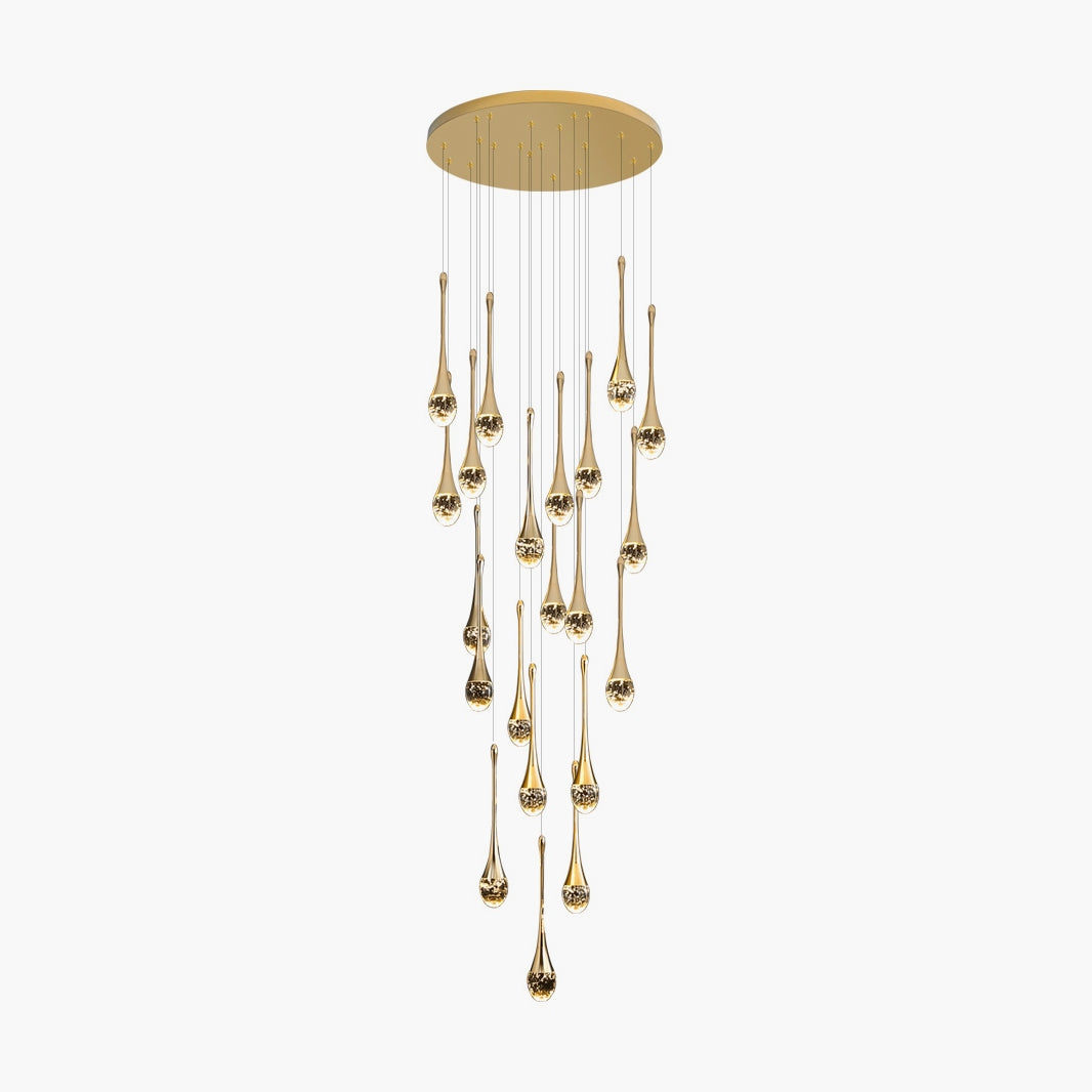 Luxury Tapered Pendant Chandelier