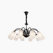 Antizer American Retro Iron Glass Chandelier