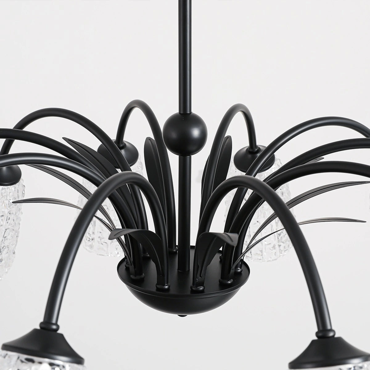 Antizer American Retro Iron Glass Chandelier