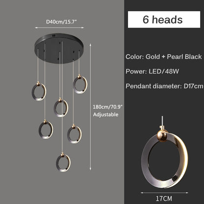 Antizer Nordic LED Ceiling Chandelier