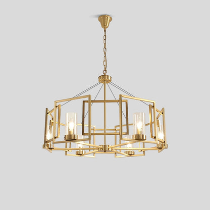 Antizer Modern Luxury All Copper Chandelier