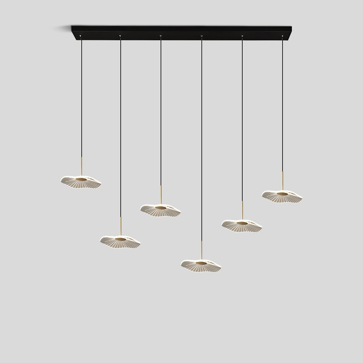 Antizer Creative Lotus Leaf Dining Room Pendant Light