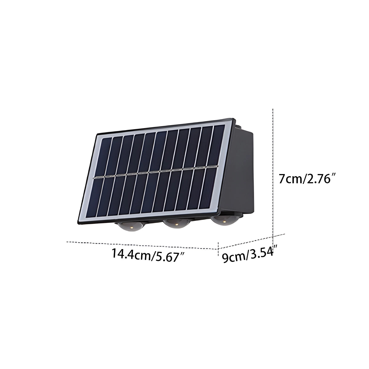 Solar Outdoor Waterproof Wall Lamp