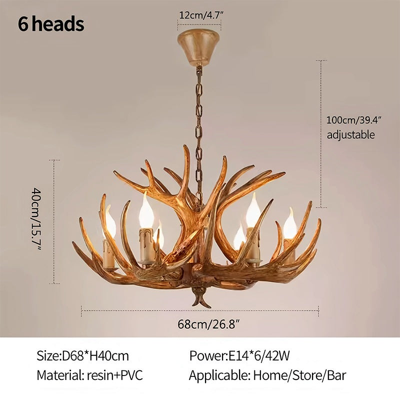 Antler Shape Chandelier