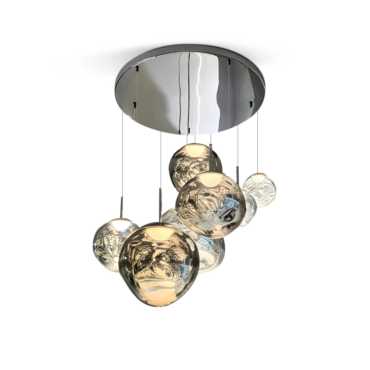 Antizer Large Lava Chandelier Customization