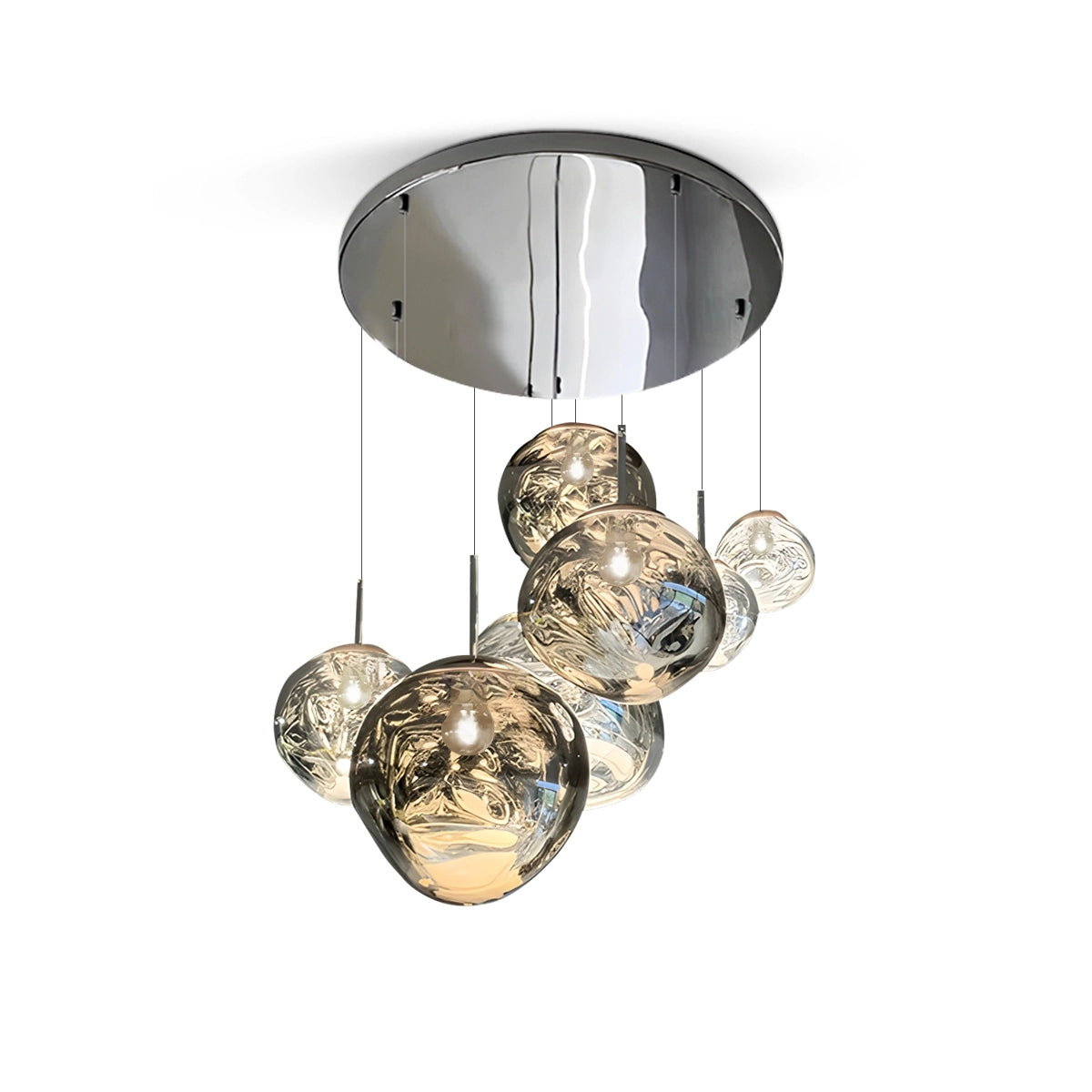 Antizer Large Lava Chandelier Customization