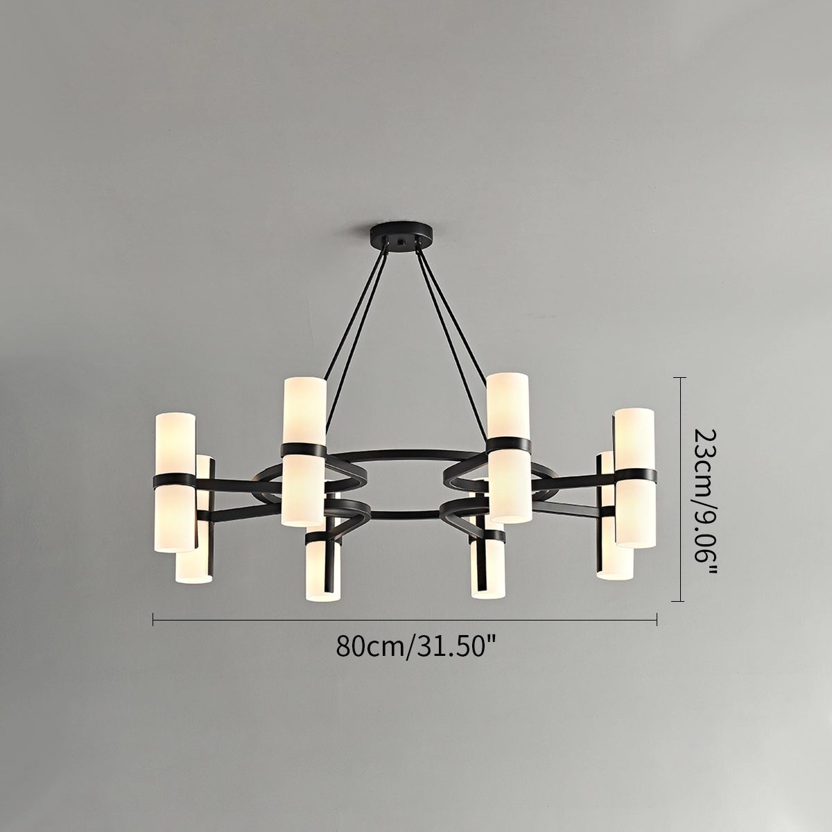 Antizer Nordic Creative Multi-Headed Round Chandelier