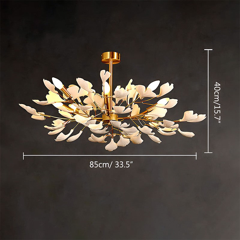 Gingko Chandelier-A