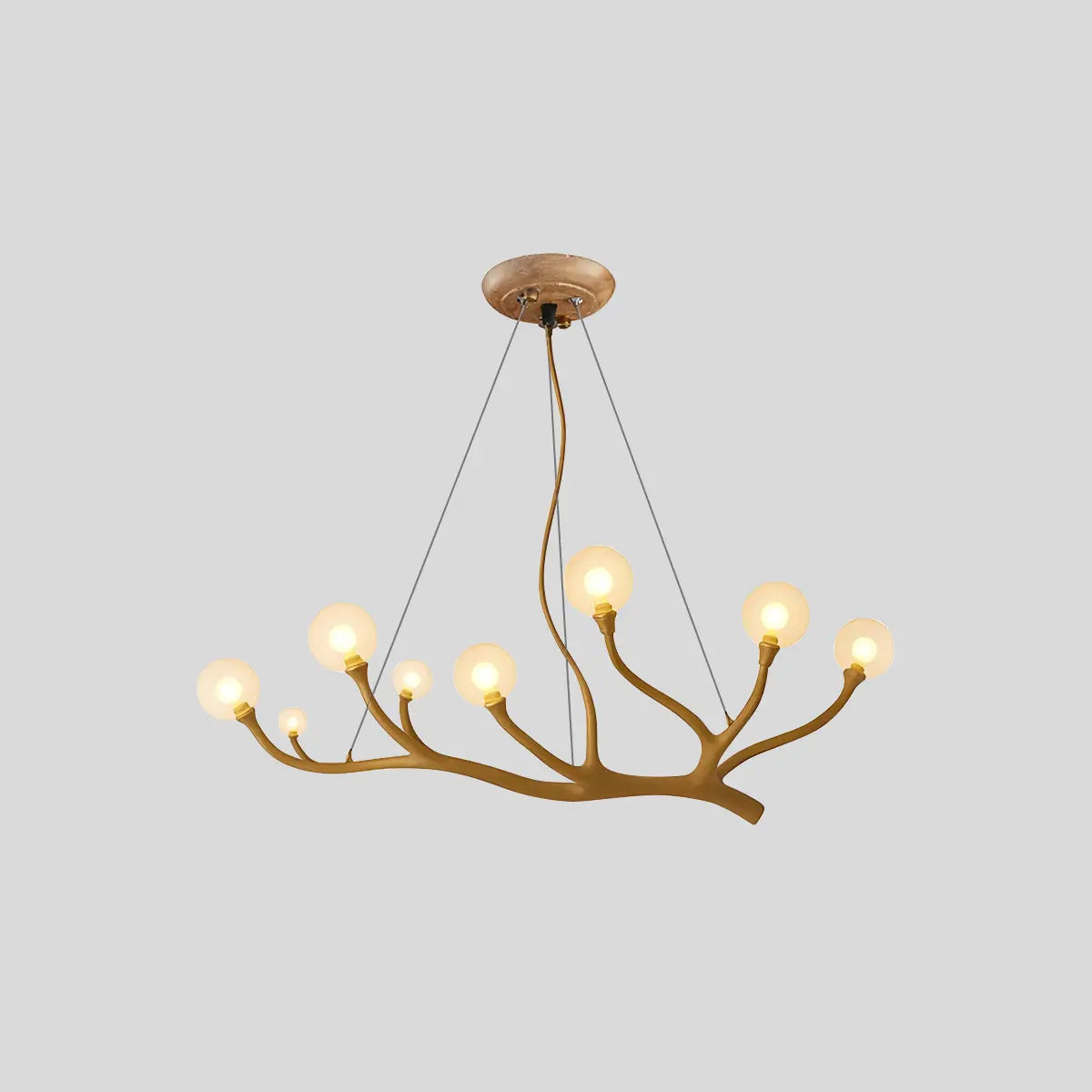 Antizer Arvore Branch Glass Chandelier for Dining Room