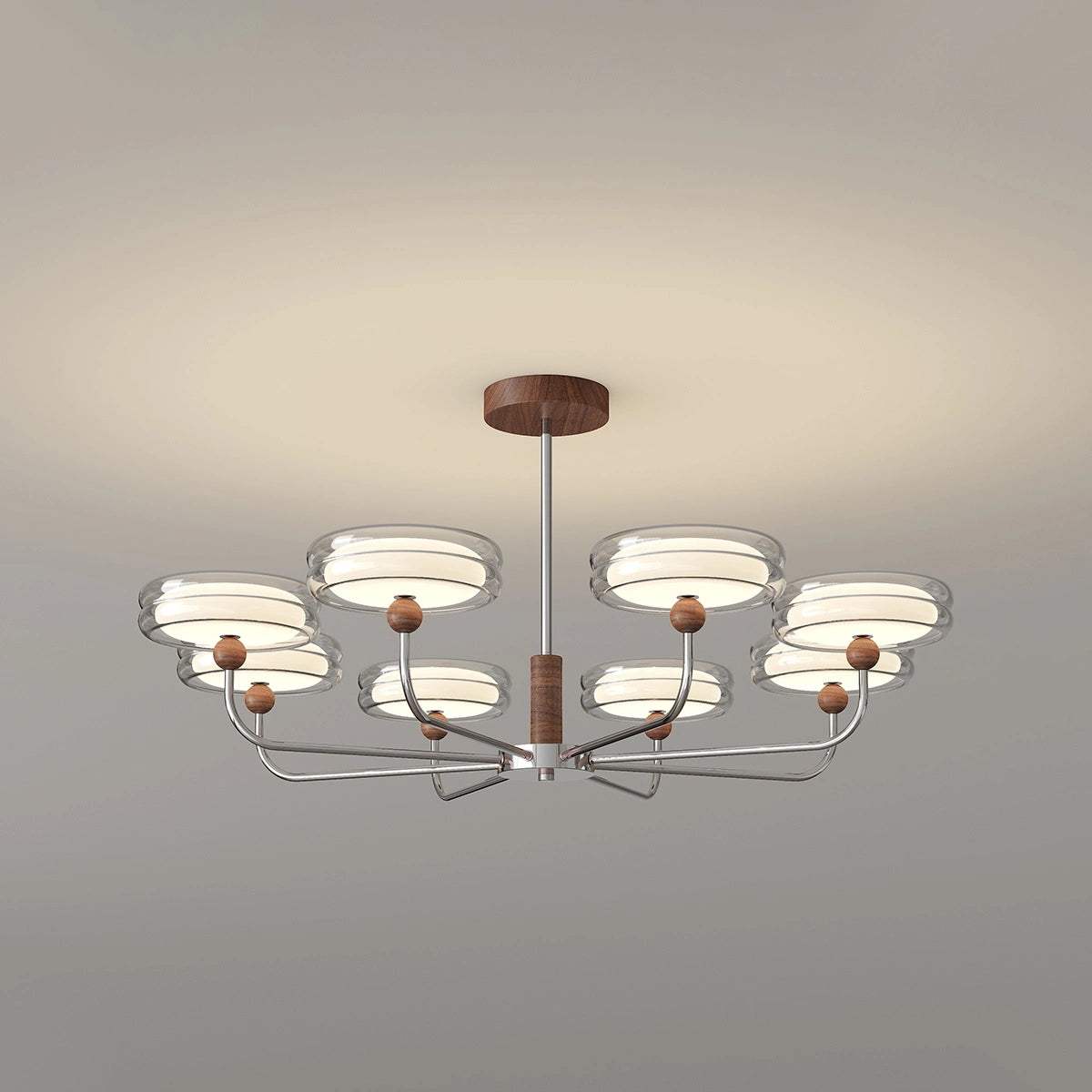 Antizer American Retro Maillard Bauhaus Chandelier