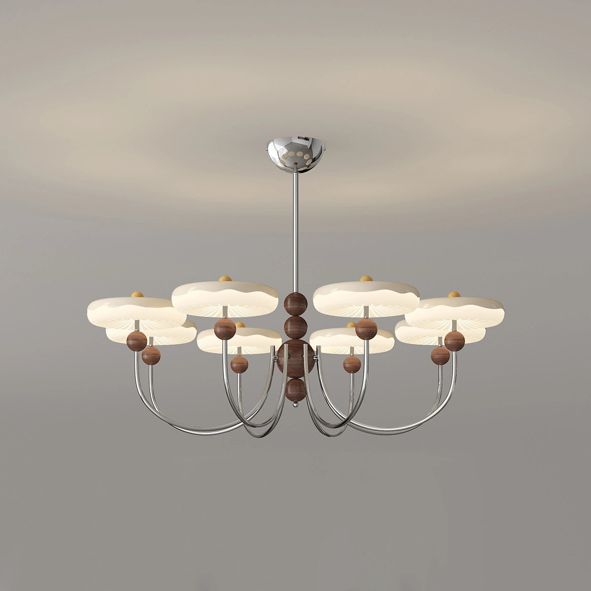 Antizer French Retro UFO Chandelier for Living Room