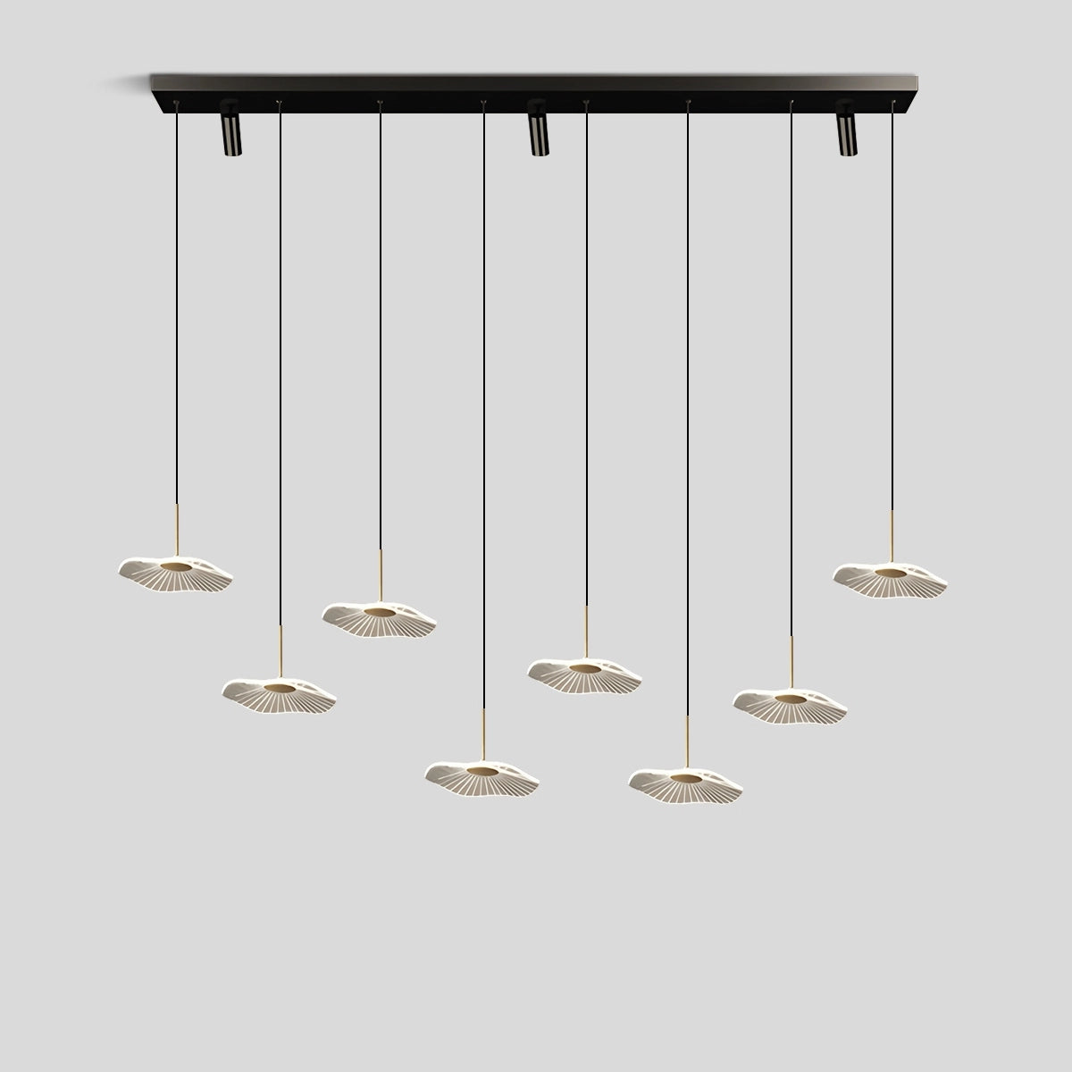 Antizer Creative Lotus Leaf Dining Room Pendant Light