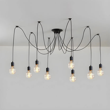 Antizer Alfie Vintage Multiple Light Bulbs Chandelier
