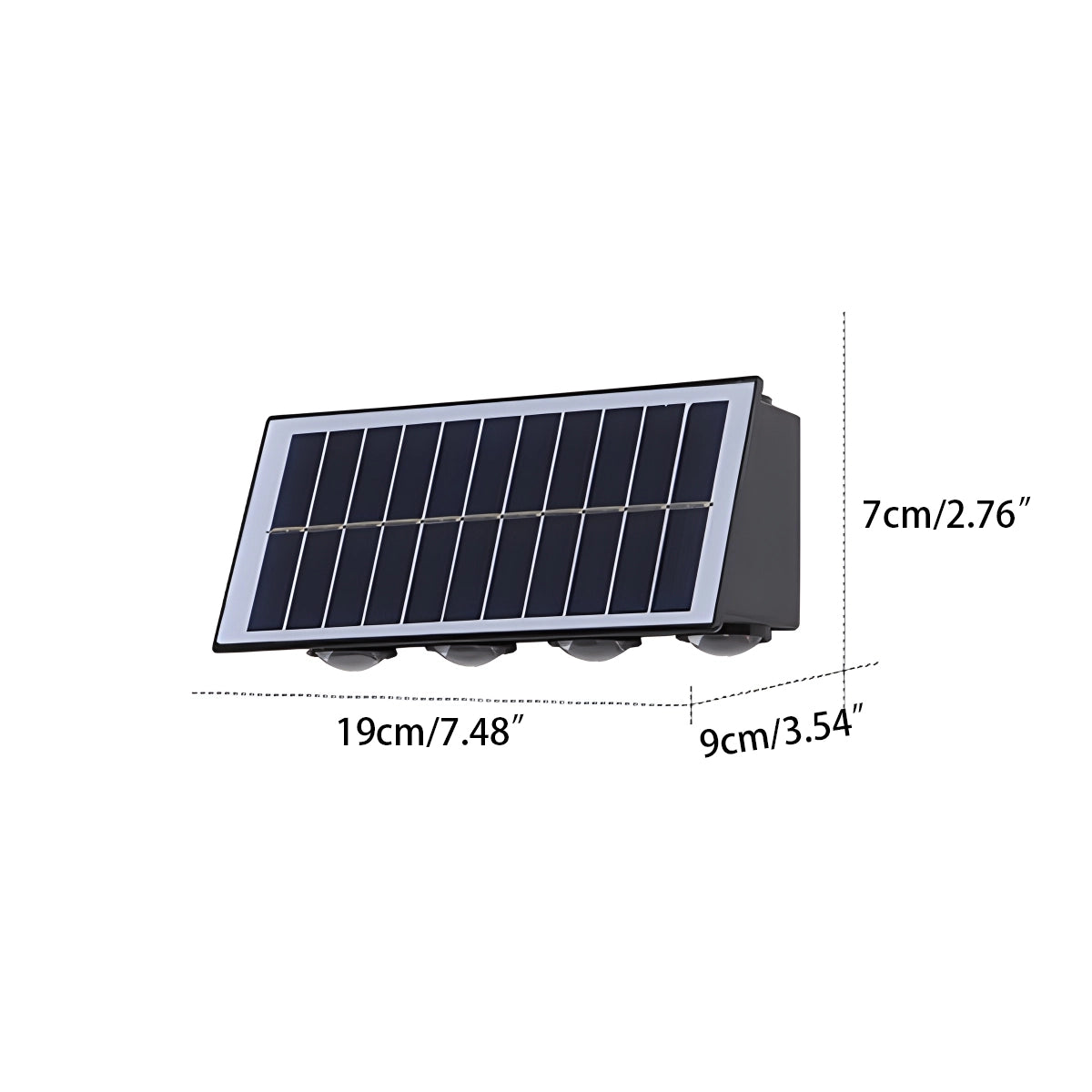 Solar Outdoor Waterproof Wall Lamp