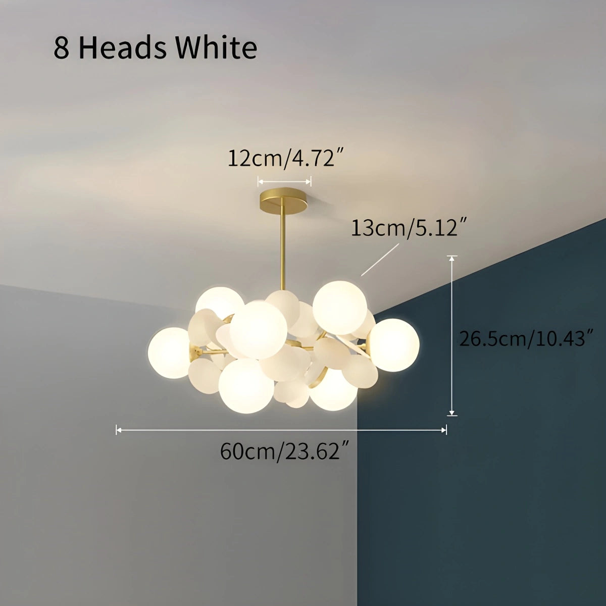 Antizer Colorful Flash Modern Chandelier