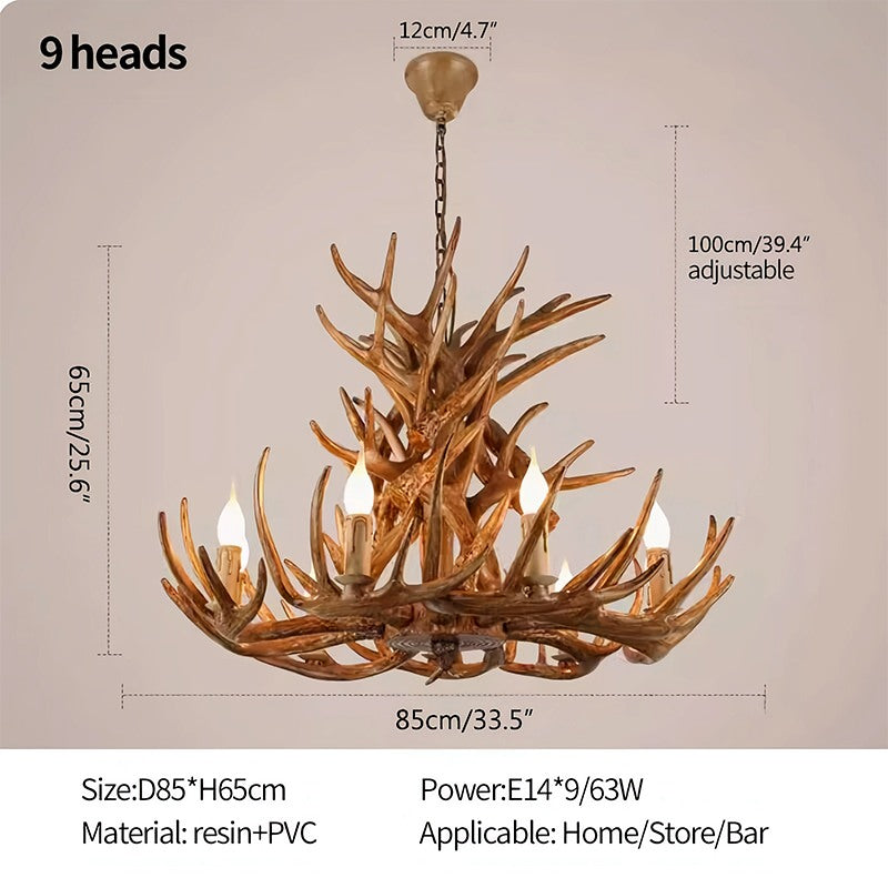 Antler Shape Chandelier