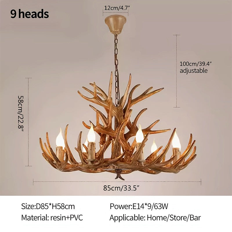 Antler Shape Chandelier