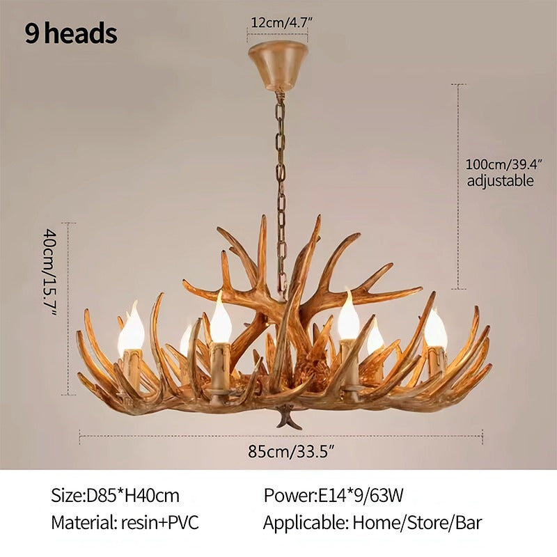 Antler Shape Chandelier